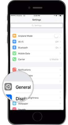 Wi-Fi Calling IOS Enable Wi-Fi Calling Step 2 Image U Mobile